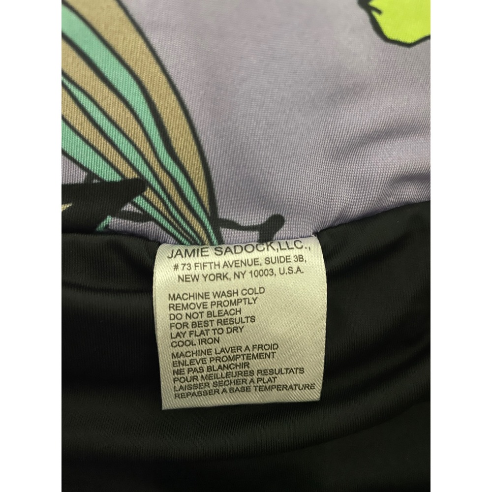 Jamie Sadock Golf Skort Women Size 10 Purple Multi‎ Floral Athletic Active Mini - Picture 9 of 11